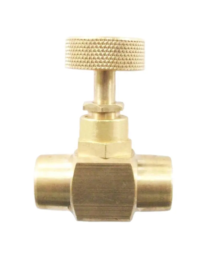 brass needle valve industrial use chinese manufacturer 1/4 NPT female