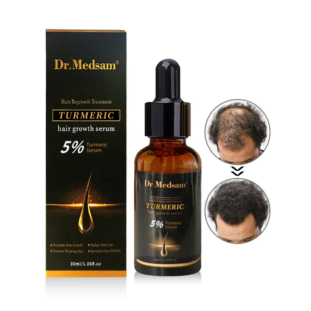 Rụng tóc điều trị nghệ tóc tăng trưởng dầu huyết thanh, 100% thảo dược tự nhiên Massage Da Đầu chăm sóc