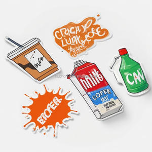 Creare il proprio adesivo personalizzato personalizzato Pvc singolarmente rimovibile senza tracce di intemperie Die taglio etichette adesivi