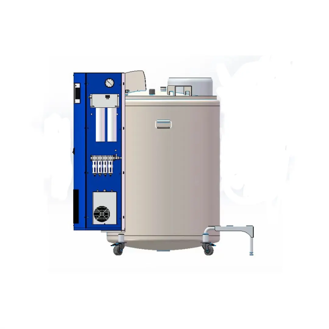 Recipiente de gás nitrogênio líquido estável avançado 1.5Bar e sistema integrado de nitrogênio líquido para refrigeração industrial de alimentos