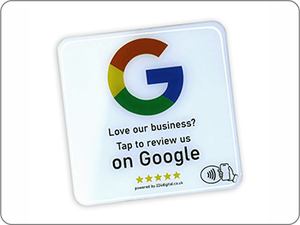 NFC chip Acrylic bảng nhãn dán bảng nhà hàng menu Facebook Google xem lại thẻ QR Mã phương tiện truyền thông xã hội xem xét Thẻ NFC - Product Image 6