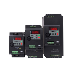 Inversor de frecuencia variable de CA monofásico/trifásico de unidad de CA de tamaño mini, VFD 3200Hz, 0.4kw ~ 15kw - Product Image 1