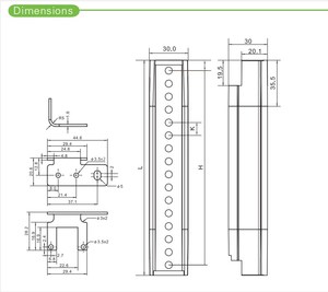 AkuSense-<span class=keywords><strong>sensor</strong></span> infrarrojo de seguridad, serie BML, rendimiento estable y alta precisión, <span class=keywords><strong>sensor</strong></span> de barra, cortinas - Product Image 4