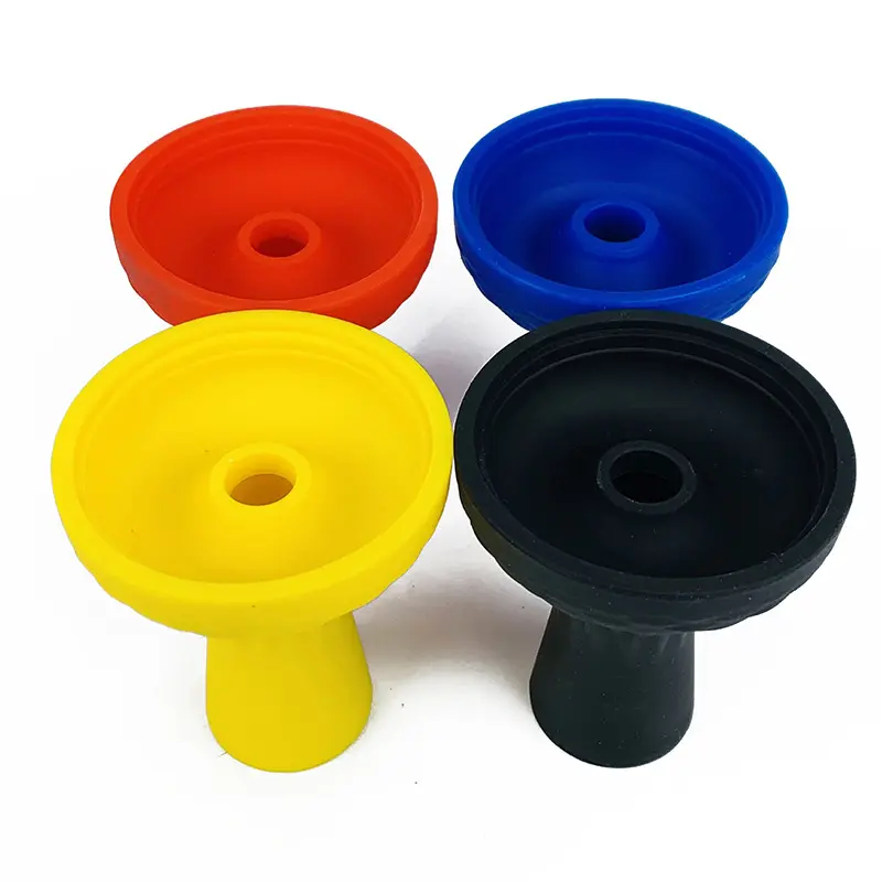 Imbuto Silicone narghilè ciotola Phunnel infrangibile Silicone Shisha accessorio Sheesha Charcoal Holder Narguile Parts Nargileh Head