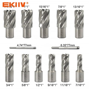EKIIV 35mm Cutting Depth High Quality High Speed Steel Material HSS Annular Cutter Broach Cutter with <strong>Weldon</strong> Shank - Product Image 5