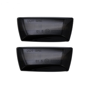 E-mark duman Lens dinamik sıralı Amber LED yan gösterge açın sinyal ışıkları için Opel Cascada 2013- Corsa D (OPC) 3D 2007- - Product Image 1