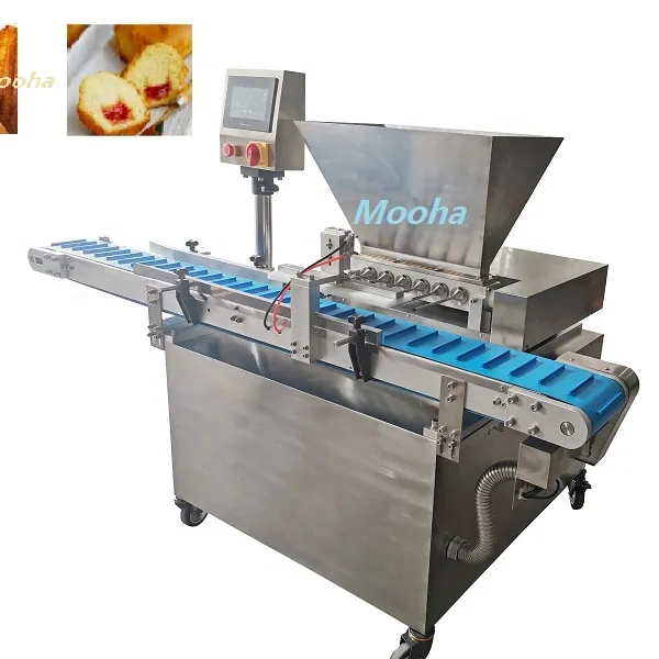 Machine de remplissage automatique multifonction, 2 pièces, injecteur pour remplissage de gâteaux, crème, pour le pain et la pâtisserie, équipement de boulangerie