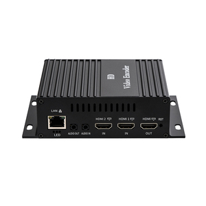 4k H264 Video Encoder HDI to IP hls transcoder IP decoder Live streaming H265 encoder