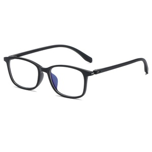 TR90 Retro gözlük çerçeve anti-mavi ışık düz Lens Unisex renkli yuvarlak stil katı desen tüm yüz şekli okuma için maç - Product Image 6