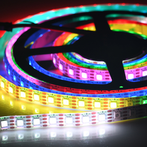 Высокая плотность Адресуемая RGB Светодиодная лента APA102 LC8822 SMD5050 Пиксельная интеллектуальная световая лента RGB цифровая RGB Светодиодная лента водонепроницаемая - Product Image 2