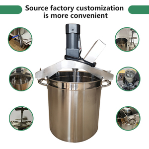 Kazıyıcı, pasta doldurma, soya sosu, sığır sosu karıştırma kabı, gaz ısıtma mikseri ile çok fonksiyonlu tencere sos işlemci - Product Image 3