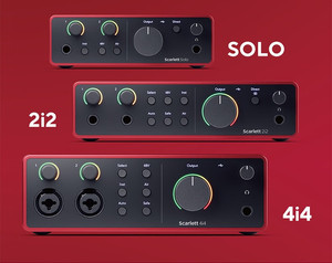 Focusrite Scarlett 4i4 4th Generation 4 <strong>Input</strong> 4 Output USB <strong>Audio</strong> <strong>Interface</strong> Complete Compact Studio Hub Sound Card - Product Image 5