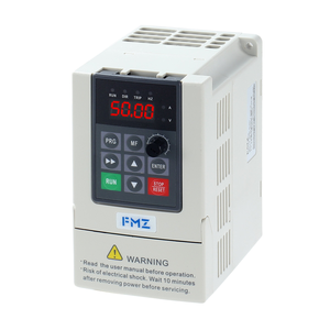 220V VFD monofásica entrada y salida de frecuencia variable AC Drive 0.4kw 0.5hp Volt 220 AC inverter VFD Drive para motor - Product Image 1
