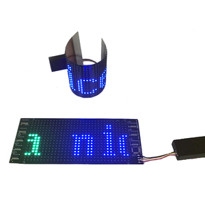 Pantalla Led Flexible personalizada, pantalla Led Flexible, pantalla para sombrero, botella de vino, camiseta, mensaje enrollable, aplicación inalámbrica programable - Product Image 3
