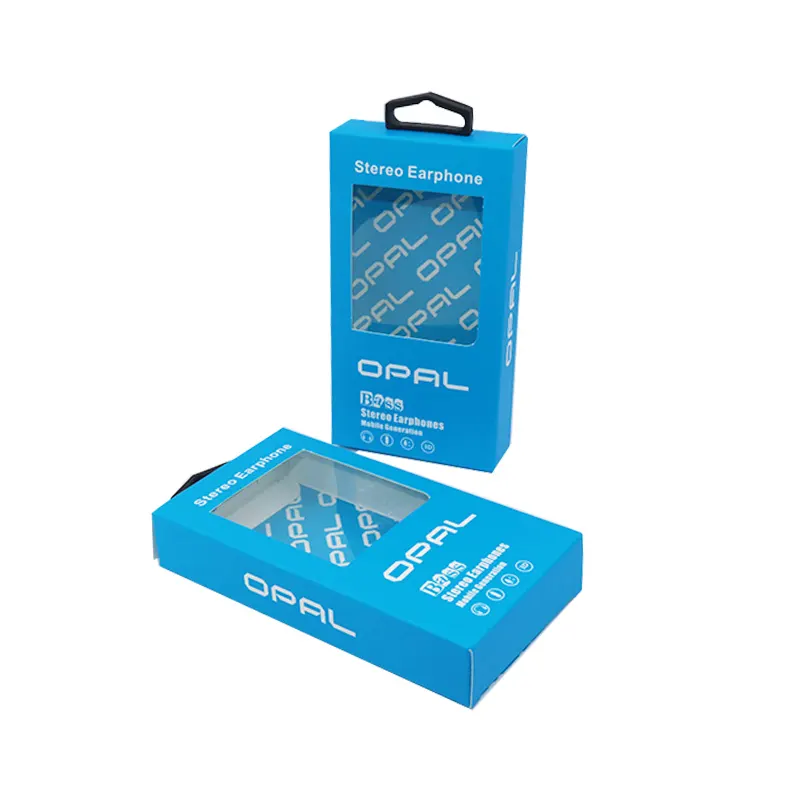 カスタム印刷された有線イヤホンパッケージ電子製品パッケージイヤホン用小売ボックス