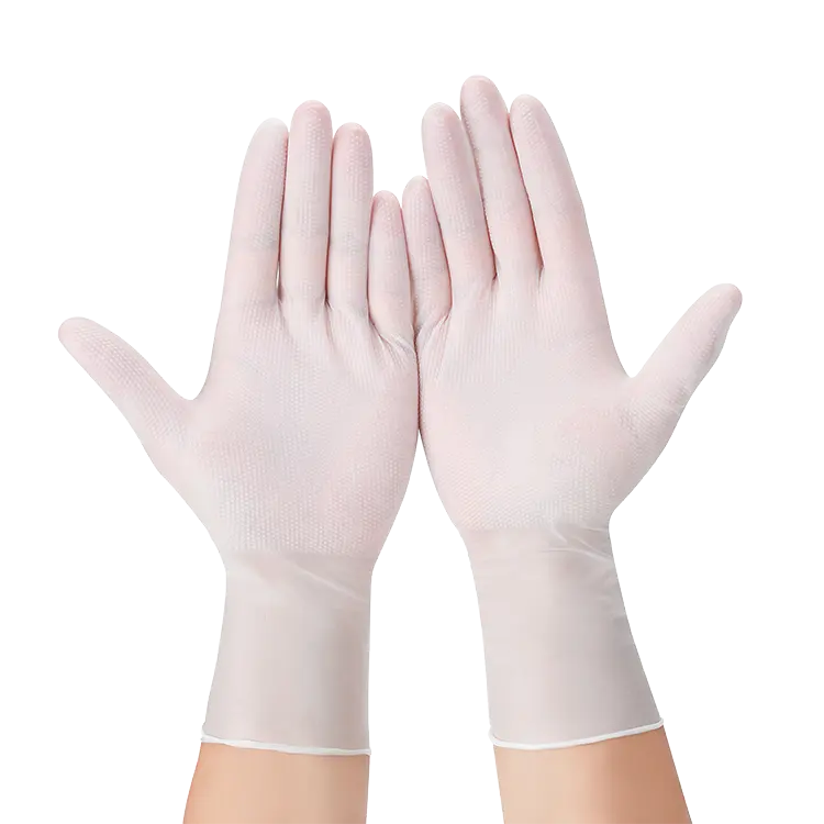 Giao hàng nhanh kim cương kết cấu cơ khí Găng tay Nitrile kháng hóa chất cơ khí tổng hợp công nghiệp Găng tay Nitrile găng tay