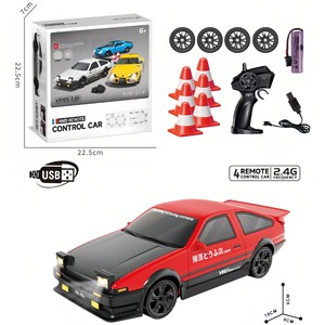 New <strong>1</strong>:24 High-speed <strong>RC</strong> Drift <strong>Toy</strong> Four-wheel Drive Car 2.4G Charging Light Racing Remote Control Racing <strong>Toy</strong> - Product Image 5