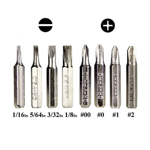 Cacciavite a penna di precisione portatile multifunzione otto in uno strumento di riparazione per telefono cellulare con slot Phillips torce per torcia - Product Image 3