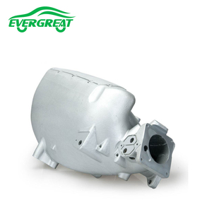 Büyük yüksek akışlı alüminyum girişi giriş manifoldu Ford Focus için Duratec 2.3L 03-07 Mazda 3 MZR 2.0L motor <span class=keywords><strong>l3</strong></span>