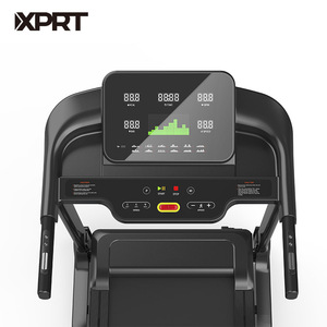 Manual Folding Home Gym Treadmill Machine Electric LED Display for Users up to 120kg ABS Material Without Heart Rate Test - Product Image 3