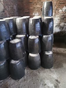 High Purity 20kg Clay Graphite <strong>Crucible</strong> <strong>Large</strong> Graphite <strong>Crucible</strong> for Melting Precious Metal - Product Image 4