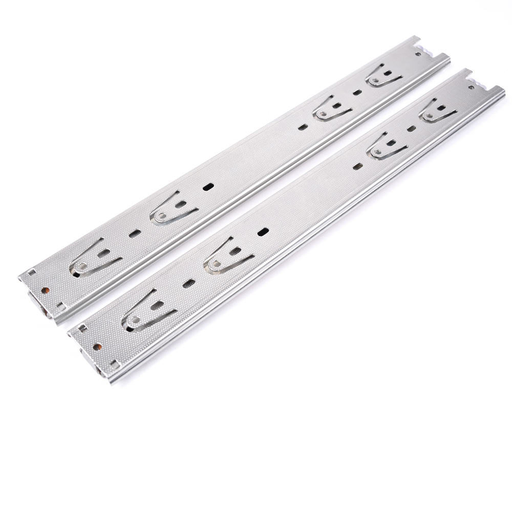 45mm Ball Bearing Drawer Slide Telescopic Channel 1.2*1.2*1.2mm