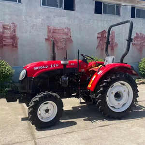טרקטור חקלאי חם 4 x4 עם דלי, אישר 50hp טרקטור 4 x4