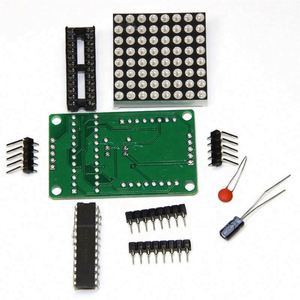 Smart Electronics MAX 7219 Dot Matrix LED-Display-Modul mit DIY-Kit MCU-Steuerung