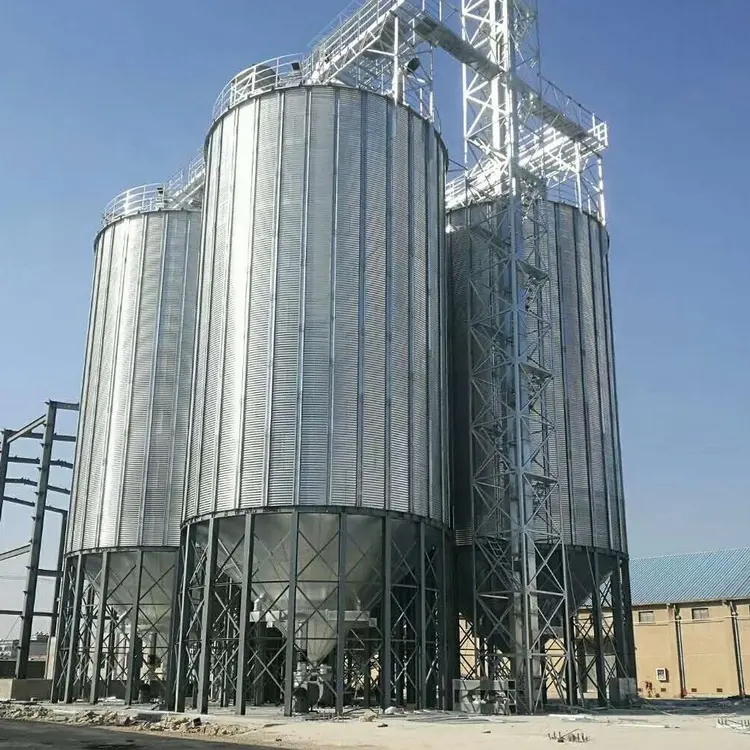 Armazenamento de silos 500 toneladas do milho do preço de fábrica para venda