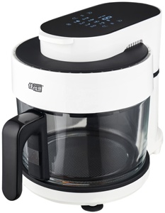 Friteuse à air intelligente Ménage Verre transparent Fenêtre visuelle Huile Sans fumée Ailes de poulet frites Friteuse à air Four grille-pain OEM - Product Image 4