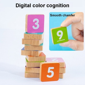 Early Learning Math Teaching Aids Montessori Finger <strong>Counting</strong> Game Wooden Number Blocks <strong>Counting</strong> Board Mathematics Education Toys - Product Image 5