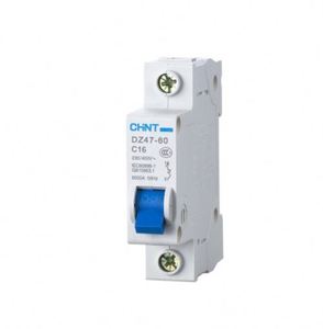 Disyuntor DZ47-60 con protección contra sobrecarga y cortocircuitos, 1P, C10, C16, C20, C25, C32, MCB DZ47-60 - Product Image 4