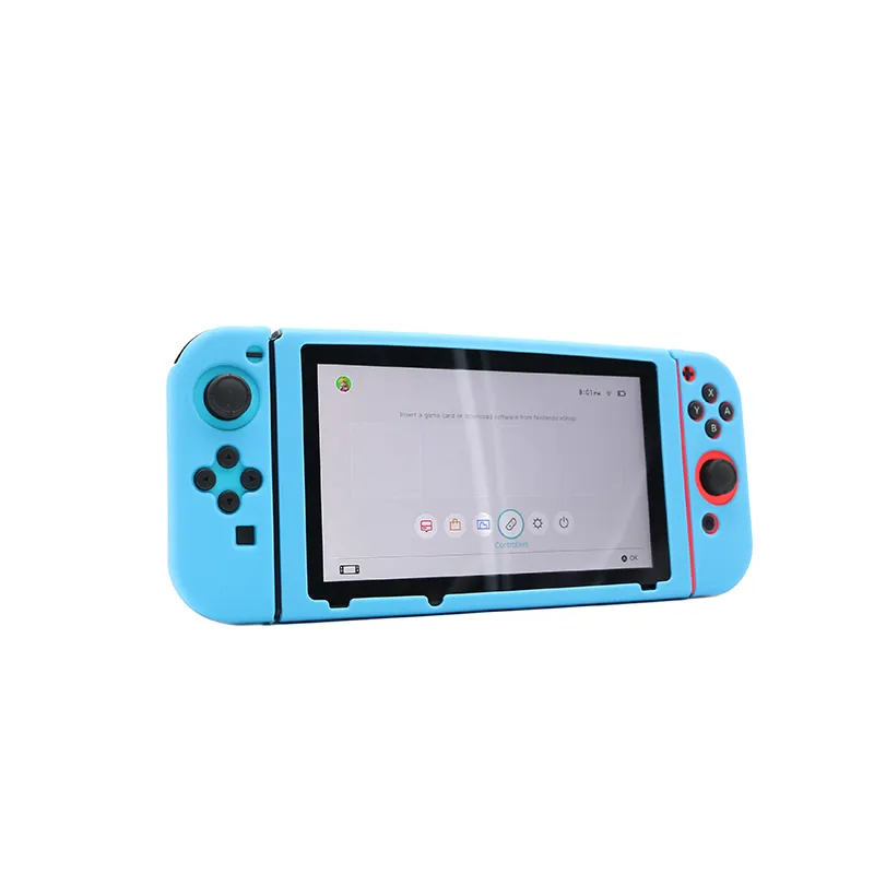 Chinfai Siliconen Handheld Game-Speler Voor Nintendo Switch-Gemodificeerde Games 3 In 1 Beschermende Siliconen Hoes Game-Accessoire