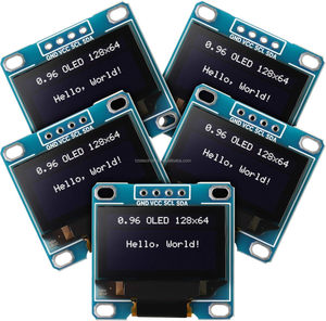 0,96-Zoll-OLED-Modul 12864 128x64 Treiber IIC I2C Serielle selbst leuchtende Anzeigetafel Kompatibel mit Arduin/Raspberry P.