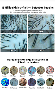 Mới nhất <span class=keywords><strong>2025</strong></span> Android Tablet ai da đầu Máy phân tích da đầu tóc phân tích với in báo cáo - Product Image 4