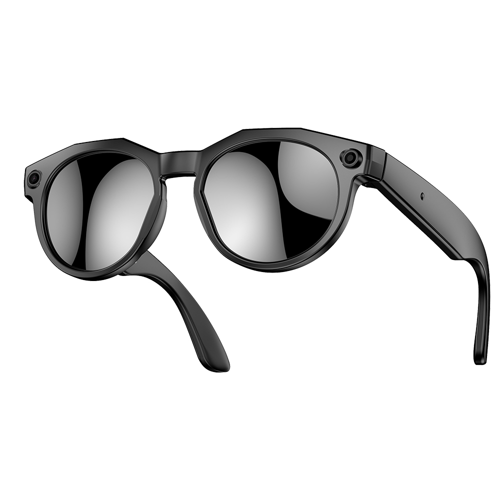 Montura negra + lentes de sol negros