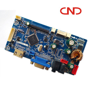Placa de controlador de pantalla de Monitor LCD, HD-MI universal VGA a LVDS, precio barato - Product Image 1