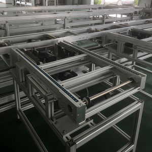 Pallet Handing Automatic Double Speed Free Flow Chain Conveyor Logistics Warehouse <strong>Automated</strong> Pallet Conveyor <strong>System</strong> - Product Image 3