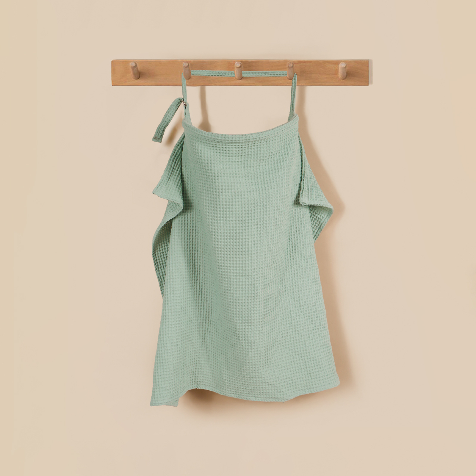 Boucle en fer vert haricot