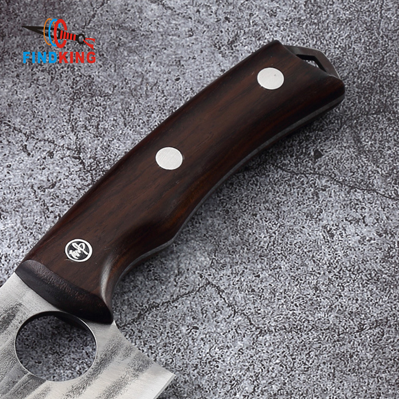 FINDKING Butcher Knife 5Cr15Mov Stainless Steel Chef For Cutting Professional 6 Inch Kitchen knife With Ebony Wood