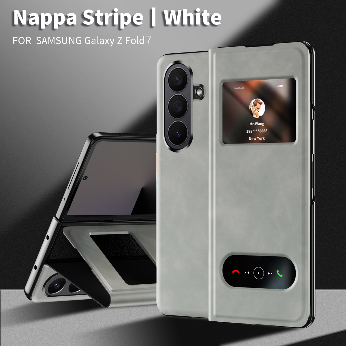 Motif Napa blanc