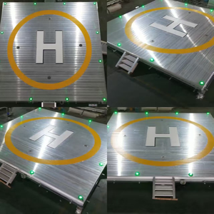Heliponto de Alumínio Personalizado de Fábrica com Perfil de Alumínio Extrudado de Alta Resistência para Sistemas de Pista de Aterrissagem de Helicópteros - Product Image 2
