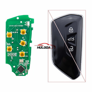 KEYDIY VW stil ZB25 akıllı uzaktan anahtar için kullanılan KD-X2 üretmek, sadece PCB - Product Image 1