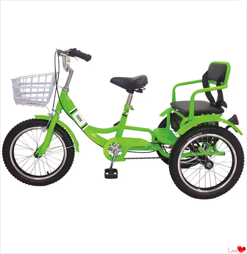 Xkj — sièges de vélo 3 roues, accessoire de sport, tricycle de 250 cc, pneus larges, avec panier arrière, fournitures pour adultes, provenant de l'inde