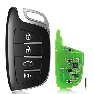 Yeni tasarım Xhorse XSCS00EN evrensel renkli kristal stil akıllı uzaktan araba anahtarı 4 düğme ile yakınlık fonksiyonu - Product Image 1