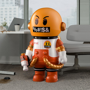 Popmart Mega Không Gian 100% Ban Đầu Molly Bí Ẩn Hộp Emojiii Loạt Phim Hoạt Hình PVC Đồ Chơi Hình Vinyl Sưu Tập Quà Tặng Cho Người hâm mộ - Product Image 2