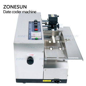 ZONESUN MY-380F Codier maschine Halbautomat ische Festtinten-Datums codierung maschine Automatisch kontinuierliche Datums codierung maschine - Product Image 6