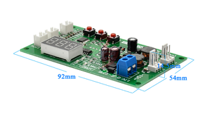 DC 12V 2 CH <strong>PWM</strong> Digital DC Motor Speed <strong>Controller</strong> Governor Fan Thermostat <strong>Temperature</strong> Control Switch NTC Sensor Buzzer