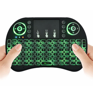 Wireless Mini <strong>Keyboard</strong> I8 Universal 2.4G Remote <strong>Control</strong> IR Learning for <strong>Android</strong> TV BOX Backlit with Fly Air Mouse - Product Image 1