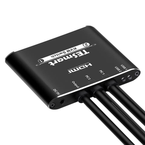 <strong>Kvm</strong> <strong>Switch</strong> 2 Ports High Quality <strong>KVM</strong> Cable Video Switcher with Built-in HDMI and USB Cable 4K30hz HDMI <strong>KVM</strong> <strong>Switch</strong> - Product Image 1